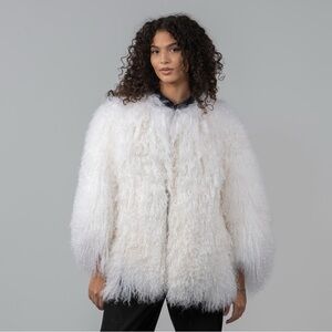 Mongolian Curly Lamb Jacket